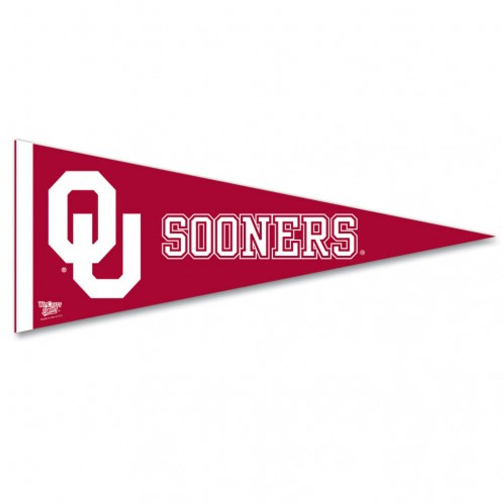 Oklahoma Sooners Pennant 12x30 Premium Style - WinCraft
