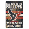 Houston Texans Sign 11x17 Wood Slogan Design - WinCraft