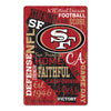 San Francisco 49ers Sign 11x17 Wood Wordage - WinCraft