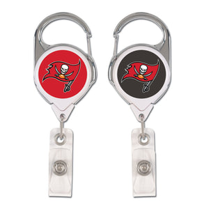 Tampa Bay Buccaneers Badge Holder Premium Retractable - WinCraft