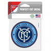 New York City FC Decal 4x4 Perfect Cut Color - WinCraft