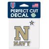 Navy Midshipmen Decal 4x4 Perfect Cut Color - WinCraft
