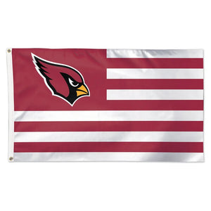 Arizona Cardinals Flag 3x5 Deluxe Americana Design - Special Order - WinCraft