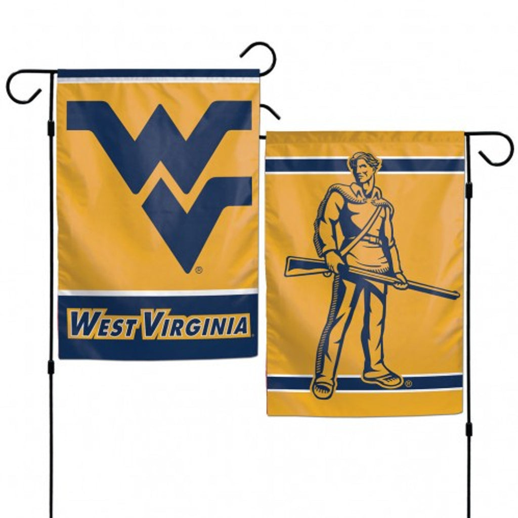 West Virginia Mountaineers Flag 12x18 Garden Style 2 Sided - WinCraft