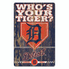 Detroit Tigers Sign 11x17 Wood Slogan Design - WinCraft