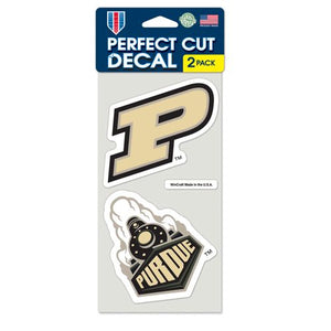 Purdue Boilermakers Set of 2 Die Cut Decals - WinCraft