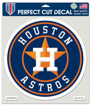 Houston Astros Decal 8x8 Die Cut Color - WinCraft