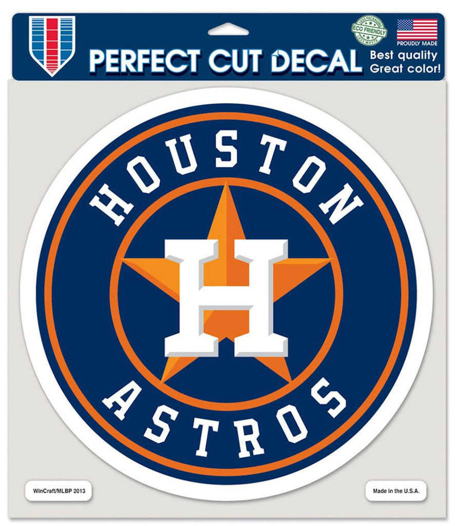 Houston Astros Decal 8x8 Die Cut Color - WinCraft