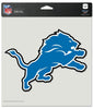 Detroit Lions Decal 8x8 Die Cut Color - WinCraft