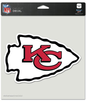 Kansas City Chiefs Decal 8x8 Die Cut Color - WinCraft