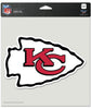 Kansas City Chiefs Decal 8x8 Die Cut Color - WinCraft