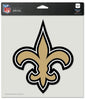 New Orleans Saints Decal 8x8 Die Cut Color - WinCraft