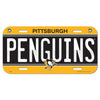 Pittsburgh Penguins License Plate Plastic - WinCraft