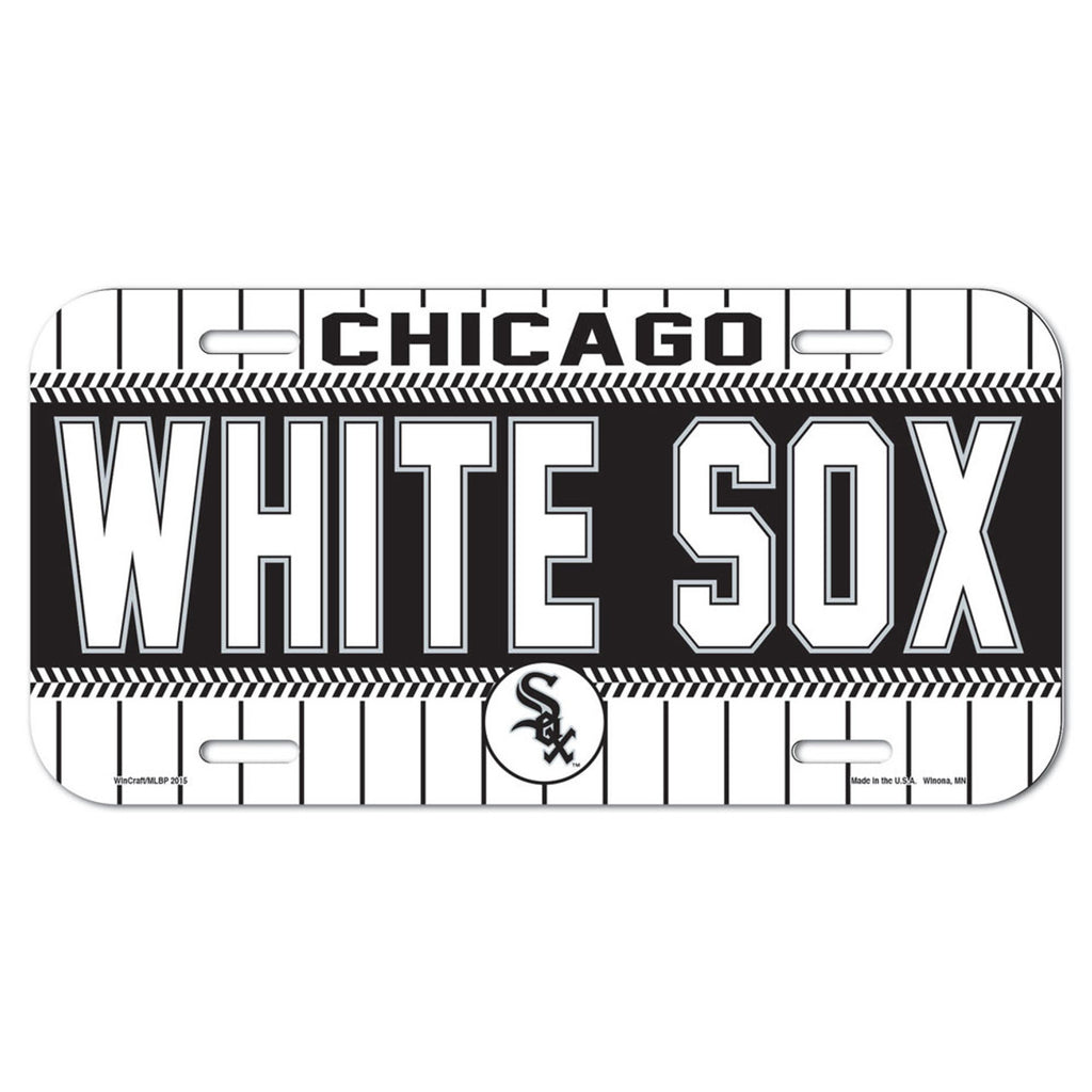 Chicago White Sox License Plate Plastic - WinCraft
