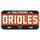 Baltimore Orioles License Plate Plastic - Special Order - WinCraft
