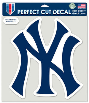 New York Yankees Decal 8x8 Die Cut Color NY - WinCraft