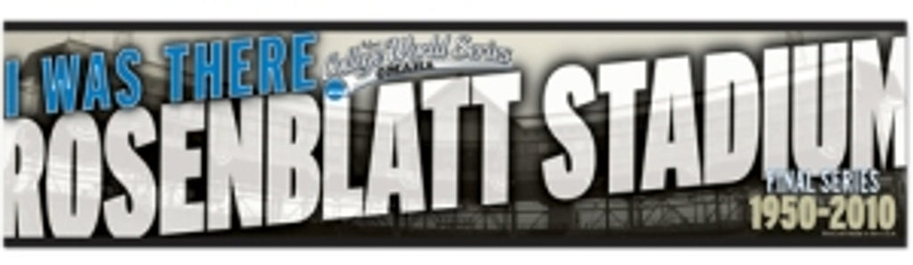 College World Series Decal 3x12 Bumper Strip Style 2010 I Was There CO - WinCraft