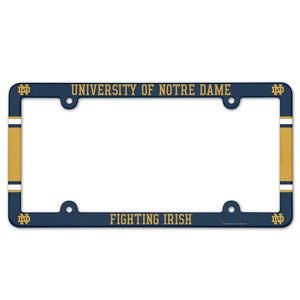 Notre Dame Fighting Irish License Plate Frame - Full Color - WinCraft