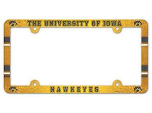 Iowa Hawkeyes License Plate Frame - Full Color - WinCraft
