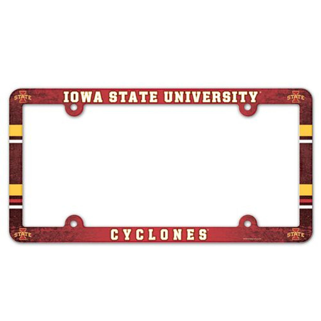 Iowa State Cyclones License Plate Frame - Full Color - WinCraft