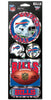 Buffalo Bills Decal 4x11 Die Cut Prismatic Style - WinCraft