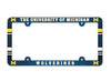 Michigan Wolverines License Plate Frame - Full Color - WinCraft