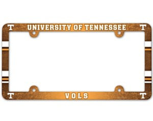 Tennessee Volunteers License Plate Frame - Full Color - WinCraft