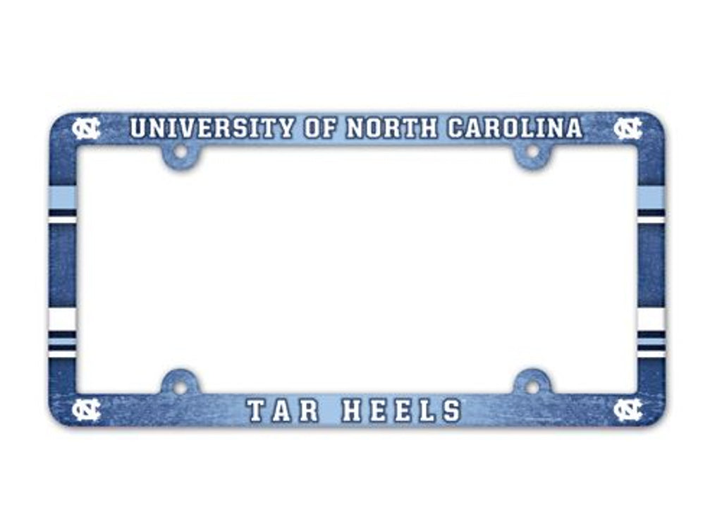 North Carolina Tar Heels License Plate Frame - Full Color - WinCraft