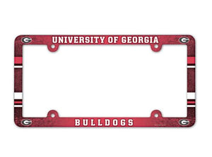 Georgia Bulldogs License Plate Frame - Full Color - WinCraft