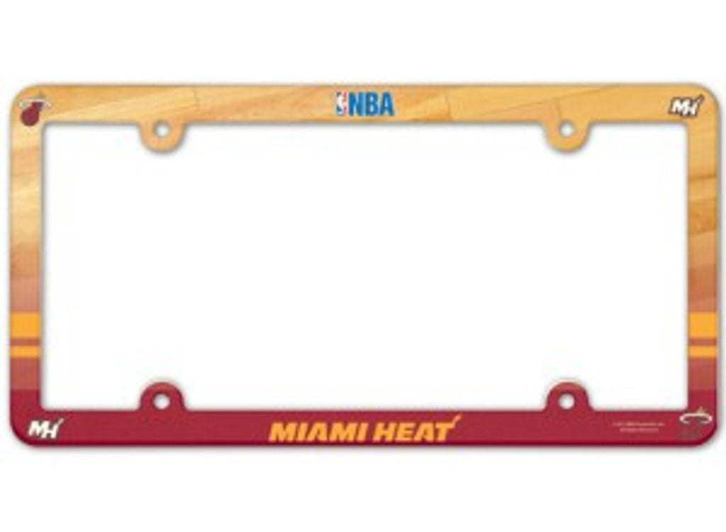 Miami Heat License Plate Frame - Full Color - WinCraft