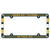Green Bay Packers License Plate Frame Plastic Full Color Style - WinCraft
