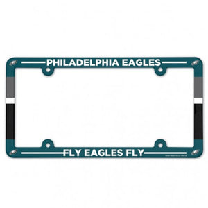 Philadelphia Eagles License Plate Frame Plastic Full Color Style - WinCraft