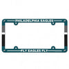 Philadelphia Eagles License Plate Frame Plastic Full Color Style - WinCraft