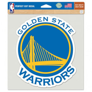 Golden State Warriors Decal 8x8 Die Cut Color - WinCraft