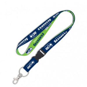 Seattle Seahawks Lanyard with Detachable Buckle - WinCraft