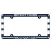 Detroit Tigers License Plate Frame Plastic Full Color Style - WinCraft