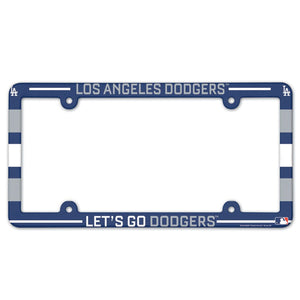 Los Angeles Dodgers License Plate Frame - Full Color - WinCraft