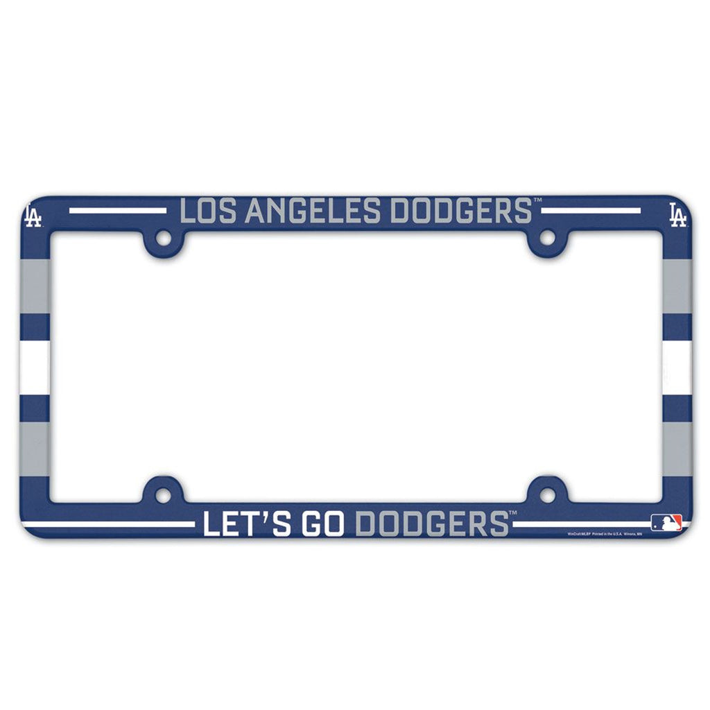 Los Angeles Dodgers License Plate Frame - Full Color - WinCraft