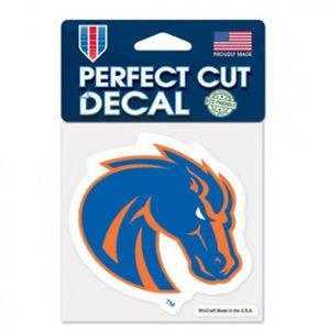 Boise State Broncos Decal 4x4 Perfect Cut Color - WinCraft
