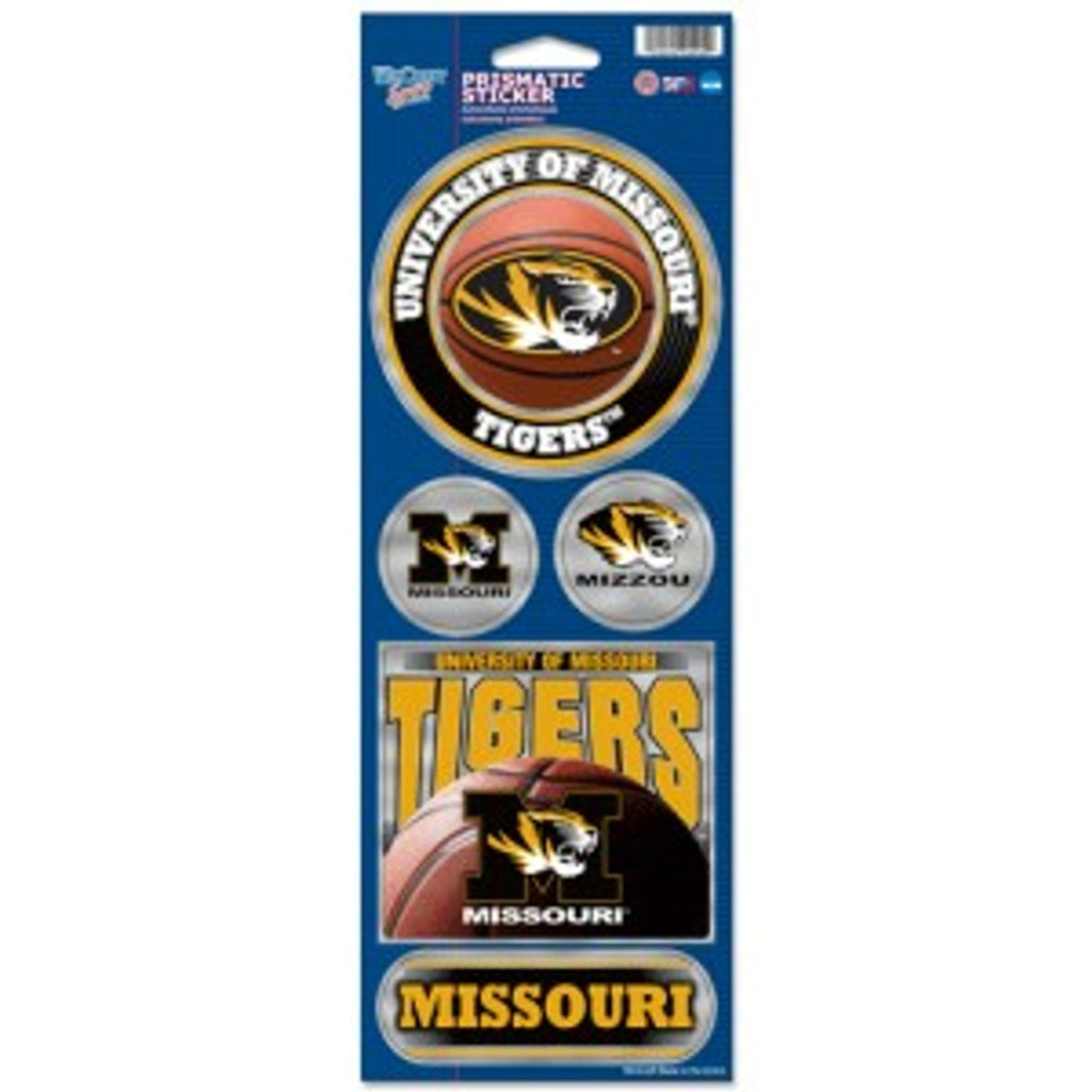 Missouri Tigers Stickers Prismatic - WinCraft