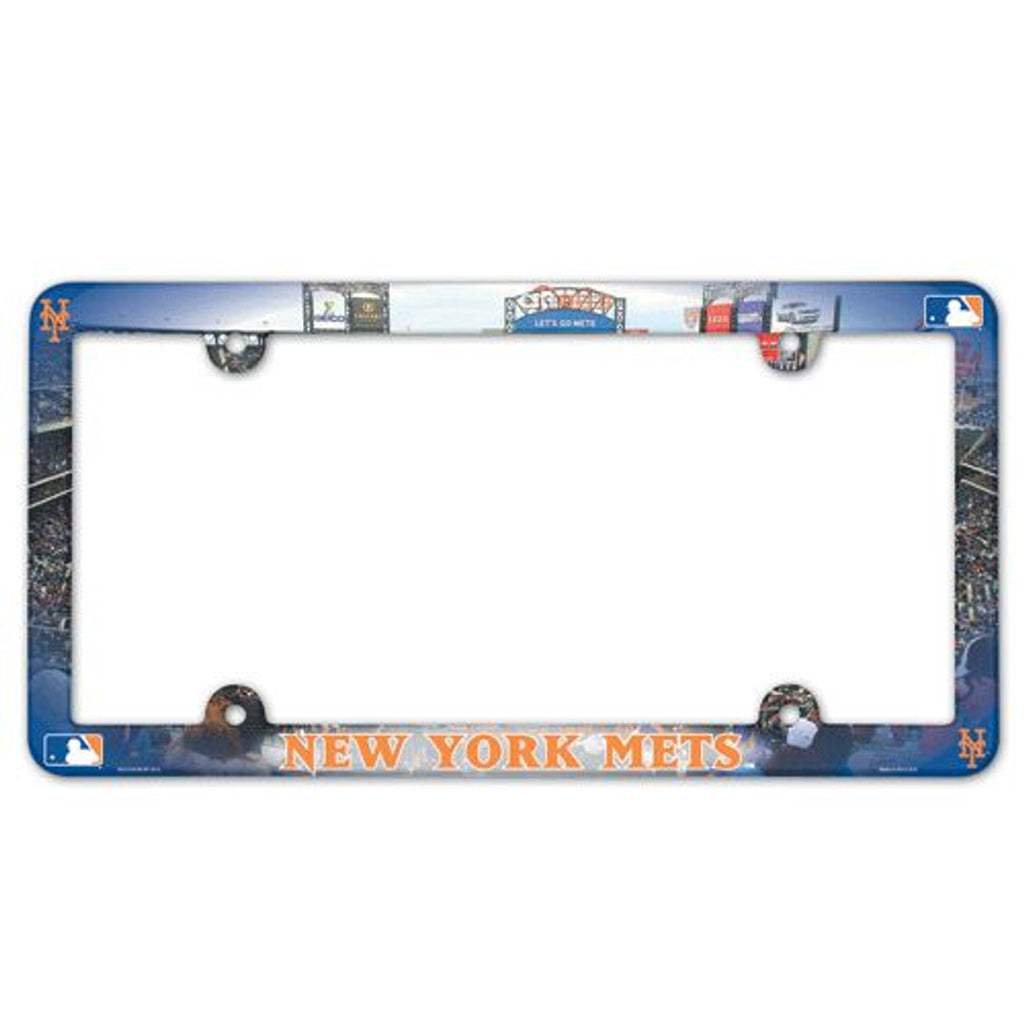 New York Mets License Plate Frame - Full Color - WinCraft