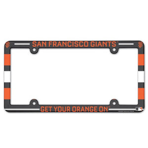San Francisco Giants License Plate Frame - Full Color - WinCraft