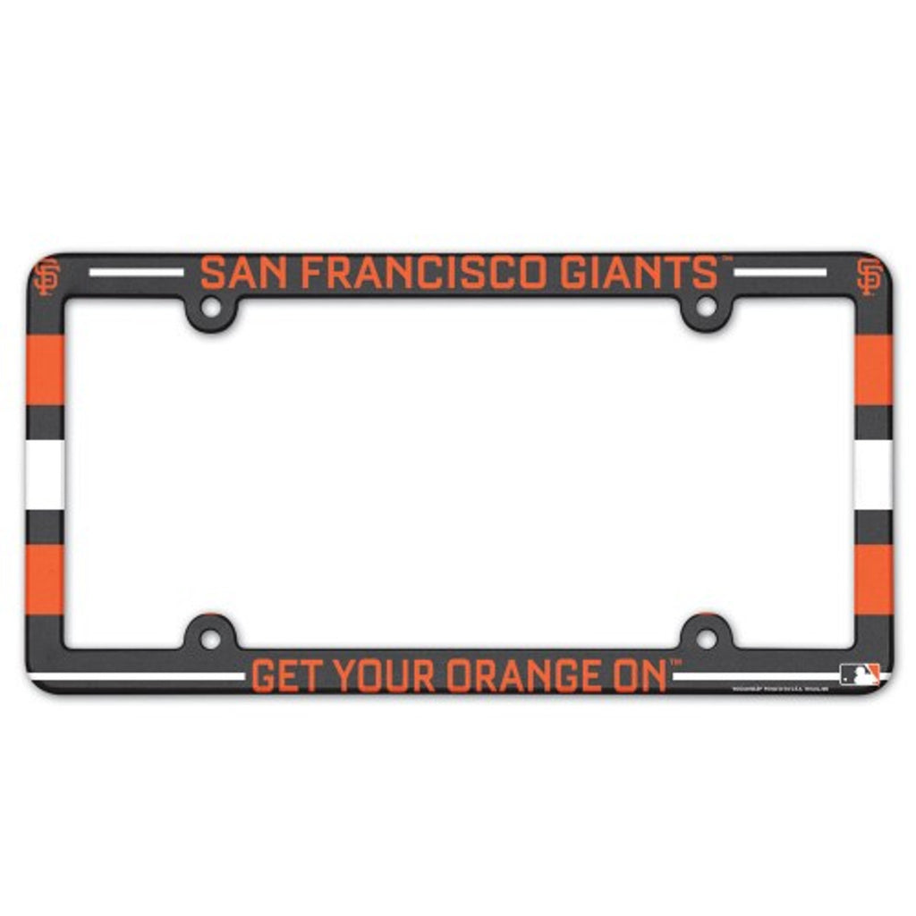 San Francisco Giants License Plate Frame - Full Color - WinCraft