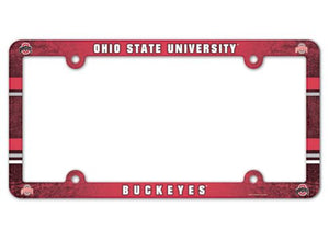 Ohio State Buckeyes License Plate Frame - Full Color - WinCraft