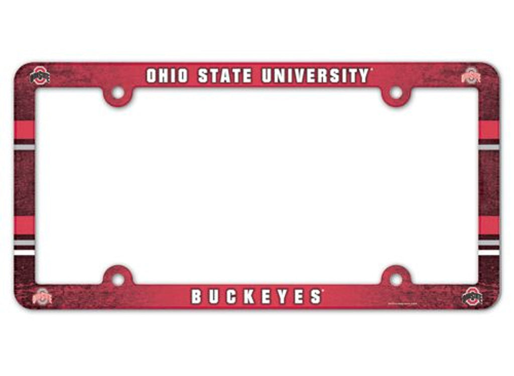 Ohio State Buckeyes License Plate Frame - Full Color - WinCraft