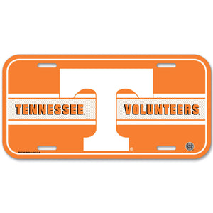 Tennessee Volunteers License Plate Plastic - WinCraft