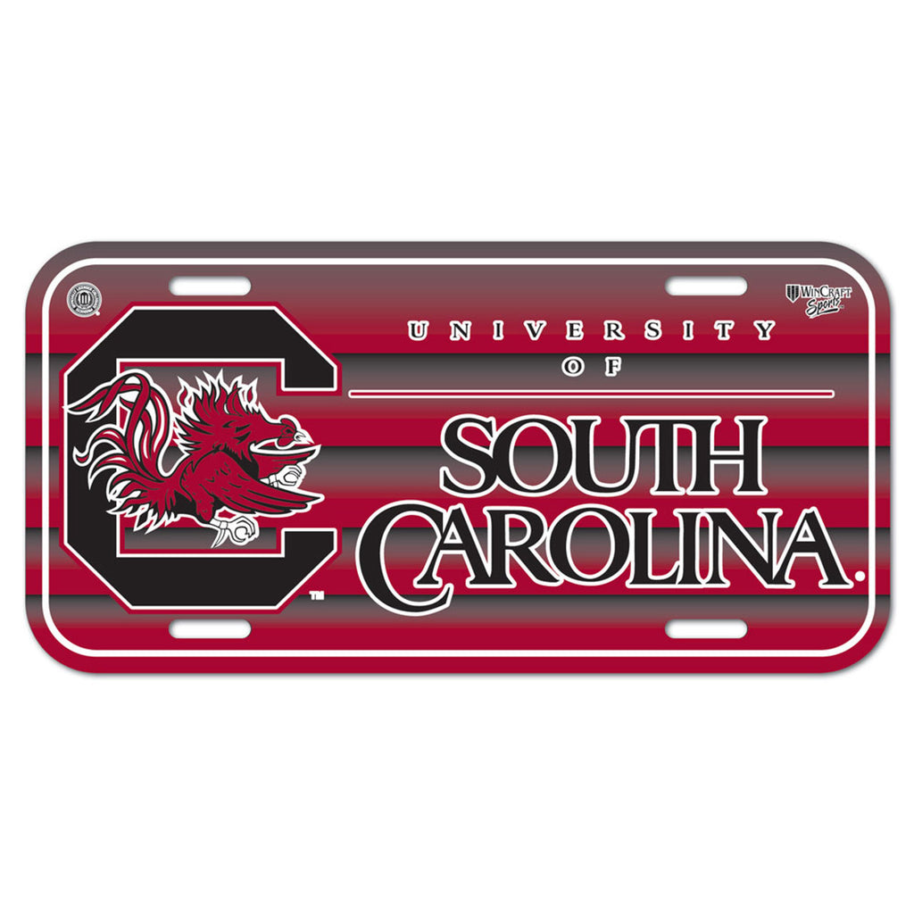 South Carolina Gamecocks Plastic License Plate - WinCraft