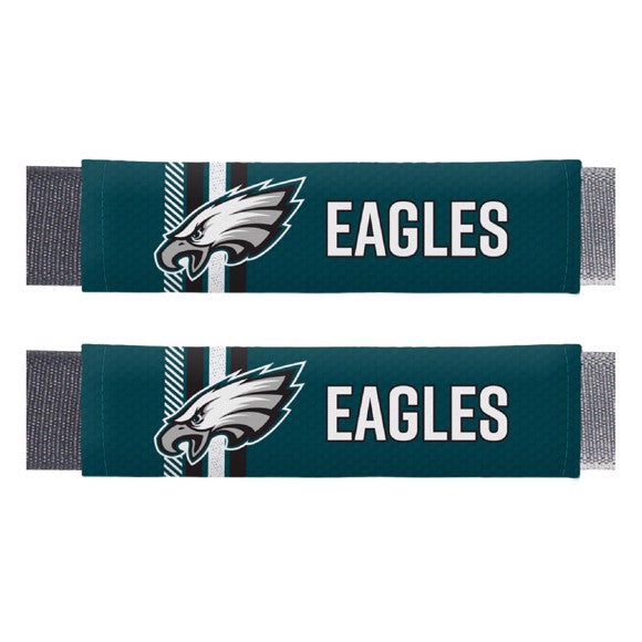 Philadelphia Eagles Seat Belt Pads Team Color - Fan Mats