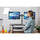 Rocelco 40'' Large Height Adjustable Standing Desk Converter with Dual Monitor Mount BUNDLE - Quick Sit Stand Up Computer Workstation Riser - Retractable Keyboard Tray - Black (R DADRB-40-DM2)