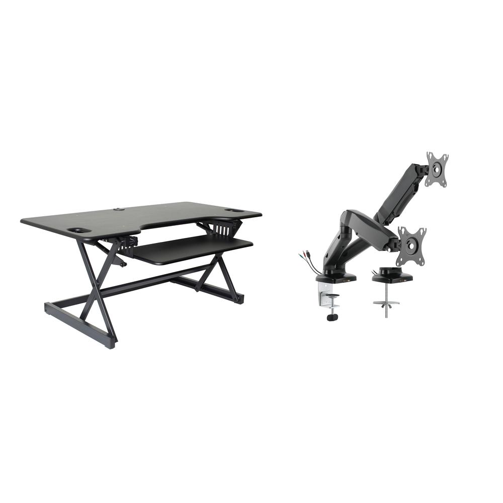 Rocelco 46'' Large Height Adjustable Standing Desk